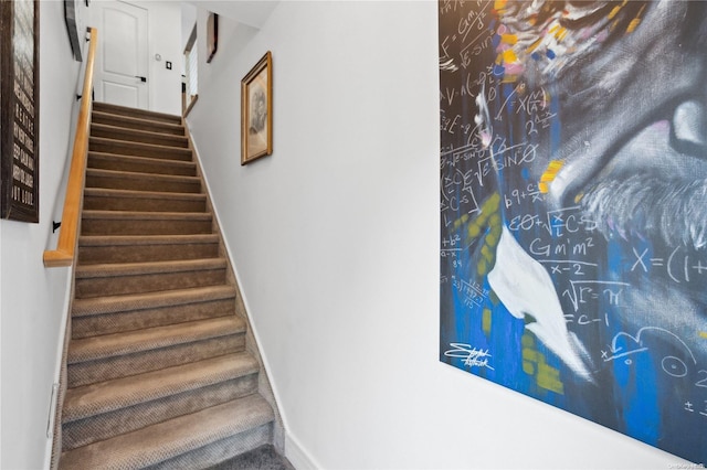 655 Middle Country Rd Unit 8D2, Coram, NY 11727 - stairway with baseboards