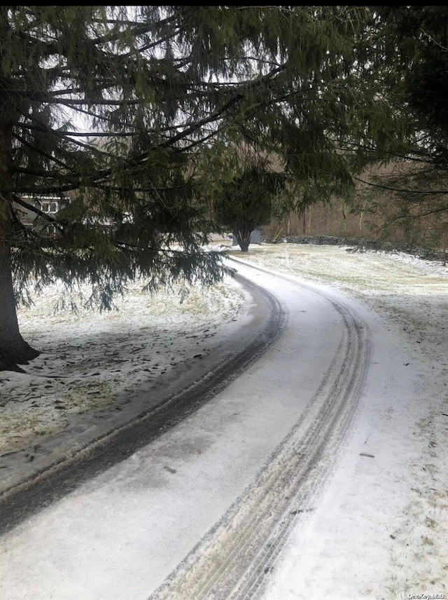 view of road