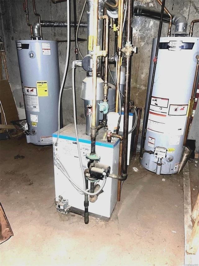 utilities with water heater