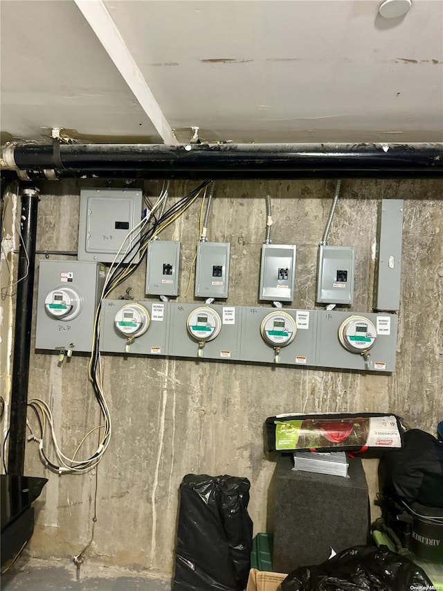 utilities with electric panel