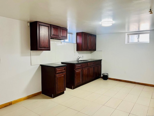 kitchen featuring a healthy amount of sunlight and sink