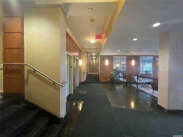 view of community lobby