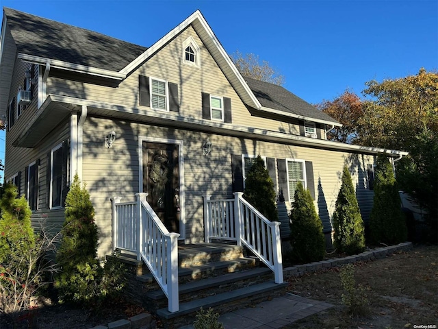 view of front facade