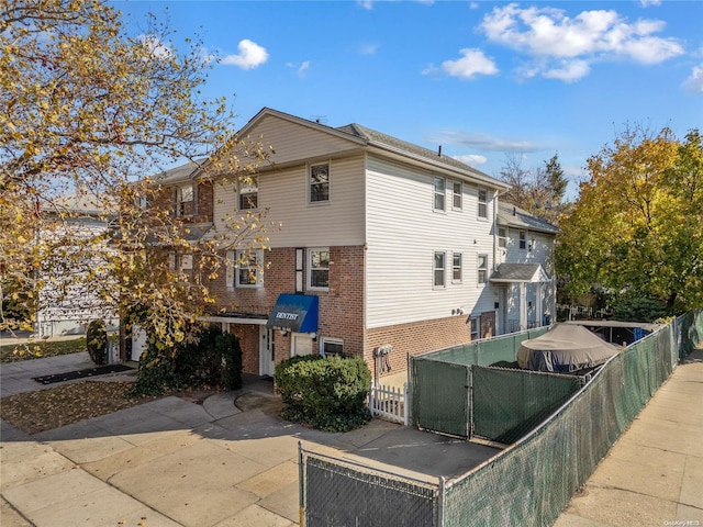 view of back of property