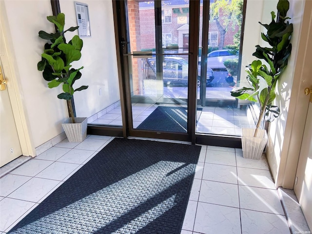 view of building lobby