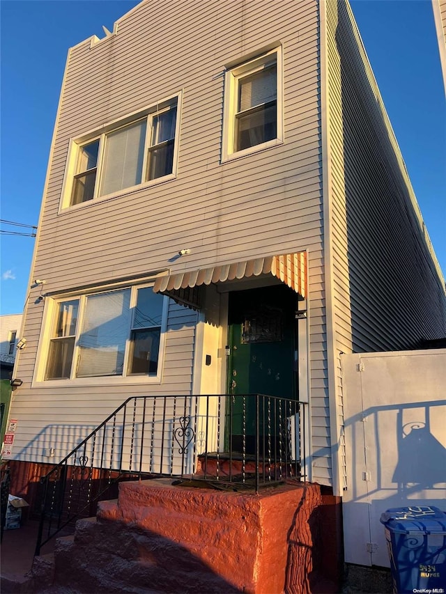 view of rear view of house