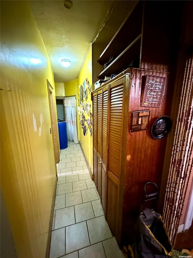 229 Nichols Ave, Brooklyn, NY 11208 - hallway featuring tile patterned flooring