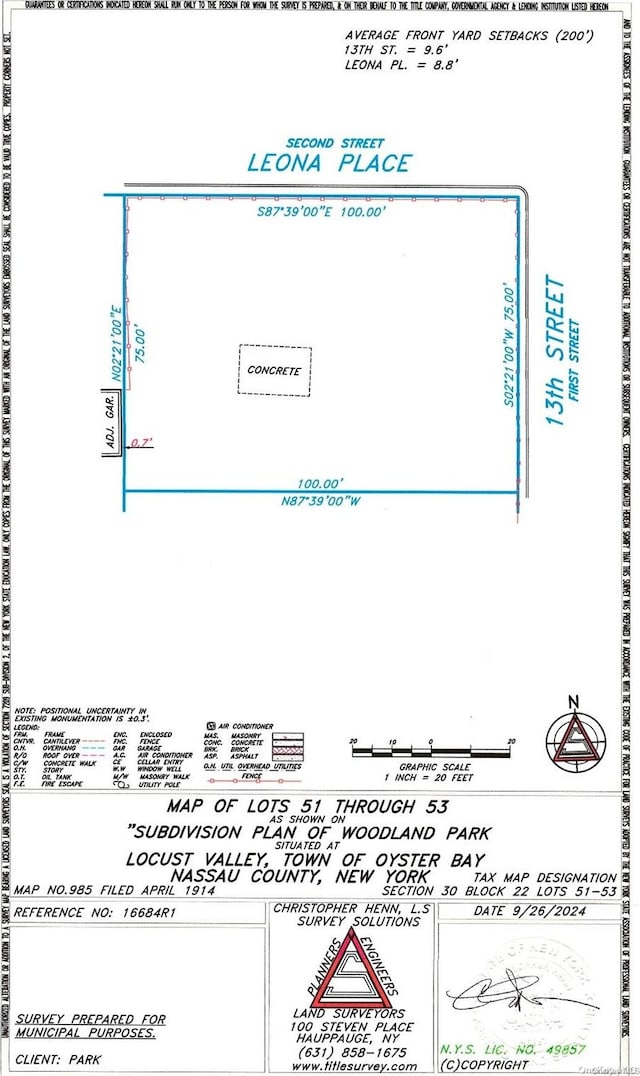 51 13th St, Locust Valley NY, 11560 land for sale