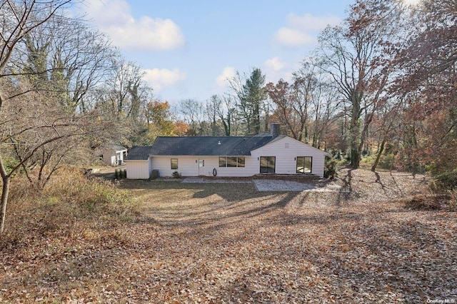 view of back of house