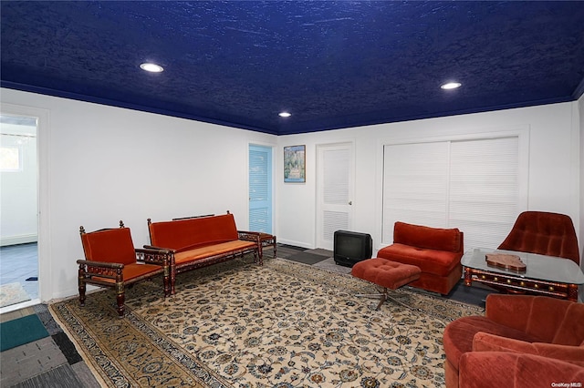 20 Rolling Hill Rd, Old Westbury, NY 11568 - sitting room with recessed lighting and baseboards