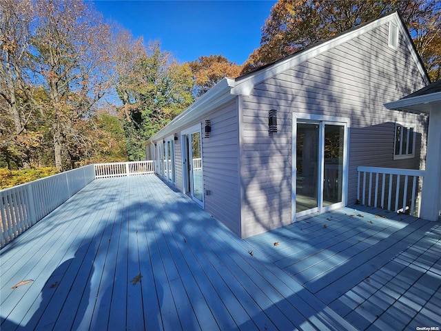 view of deck