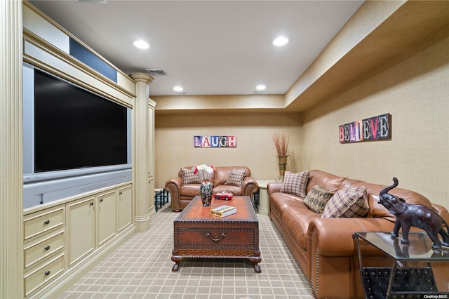 view of living room