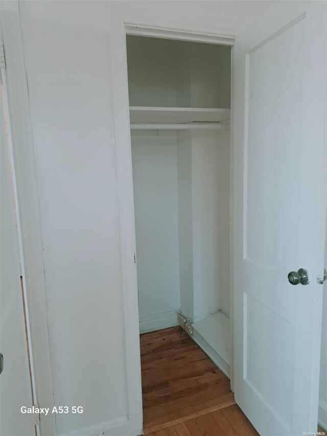 view of closet