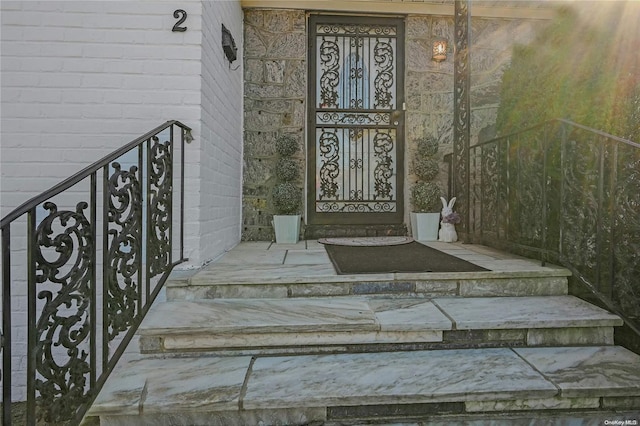 view of property entrance