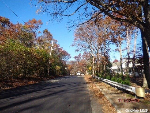 view of road