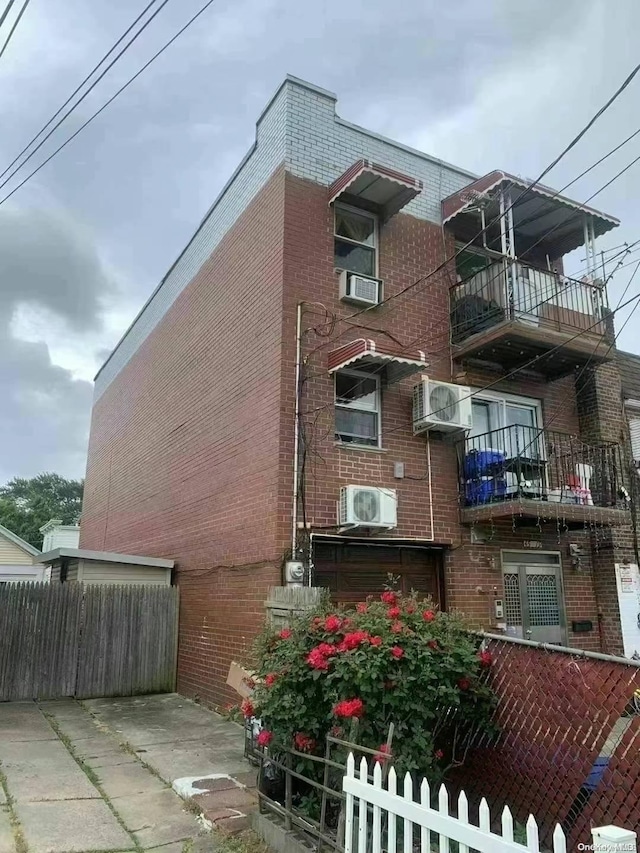 exterior space featuring ac unit and cooling unit