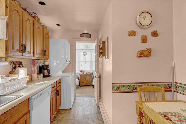 kitchen with dishwasher and sink