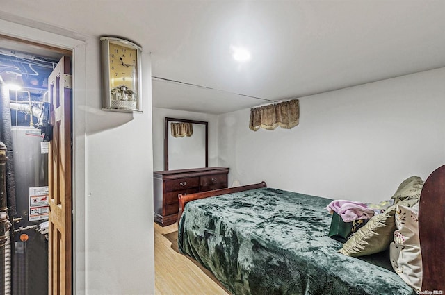 bedroom featuring hardwood / wood-style floors