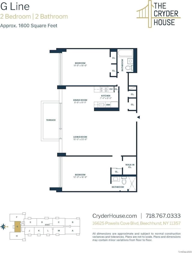 166-25 Powells Cove Blvd Unit 10G, Whitestone, NY 11357 - floor plan / room layout