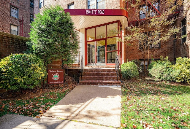 view of property entrance