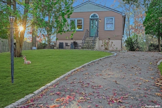 529 Birch Hollow Dr, Shirley, NY 11967 - view of front facade with entry steps