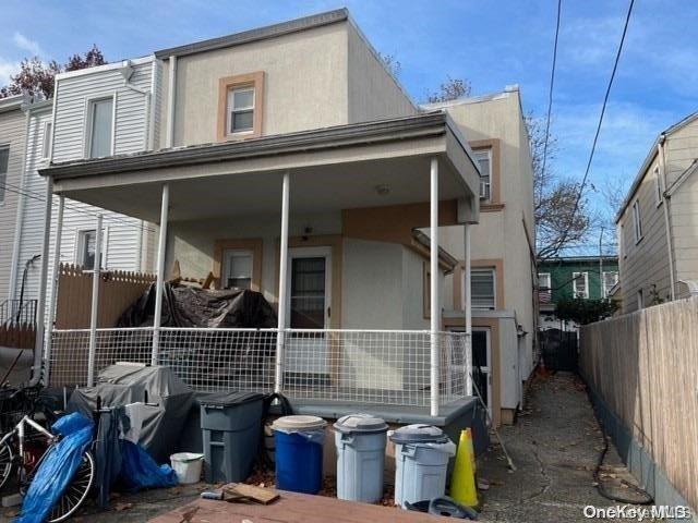 view of rear view of property