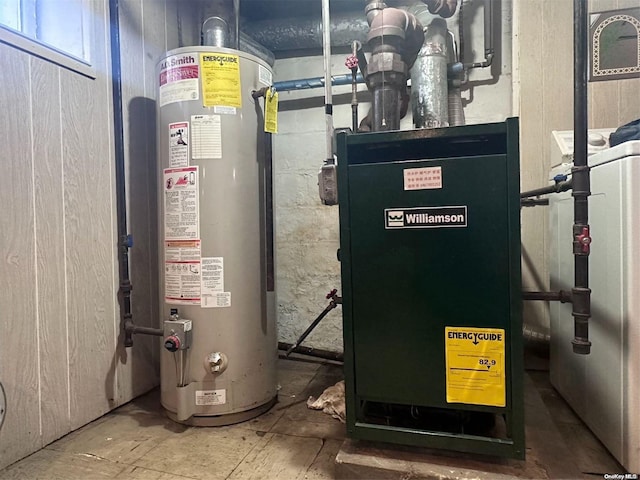 utilities with gas water heater