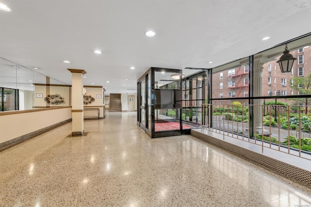 view of building lobby