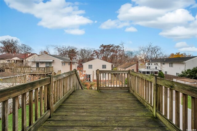 43 2nd St, Ronkonkoma, NY 11779 - deck with a residential view