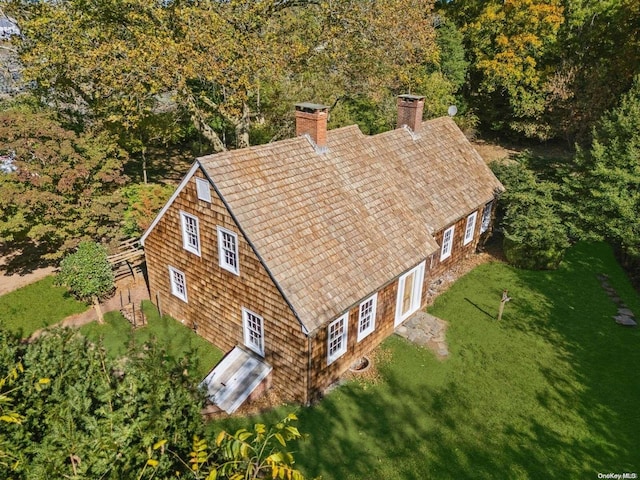 1117 Cedar Ln, East Marion, NY 11939 - aerial view of property and surrounding area