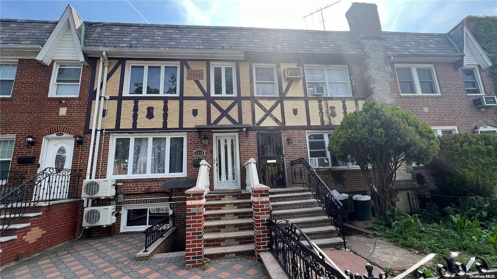 2048 E 41st St, Old Mill Basin, NY 11234 - townhome / multi-family property with ac unit and cooling unit