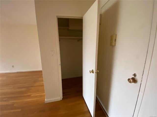 view of closet