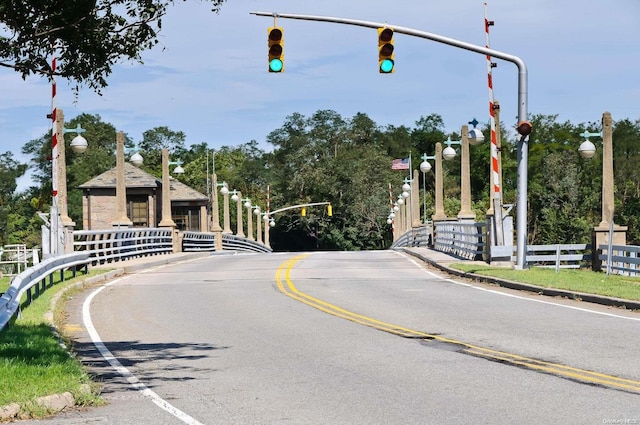 view of road