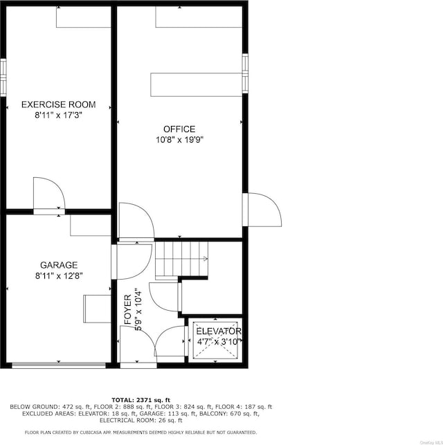 80 Illinois Ave, Long Beach, NY 11561 - home floor plan