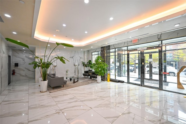 view of building lobby