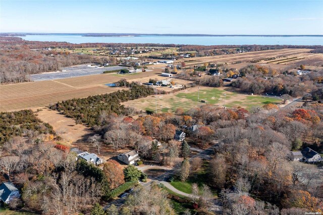 1400 Aldrich Ln, Laurel, NY 11948 - aerial view of property's location featuring a nearby body of water
