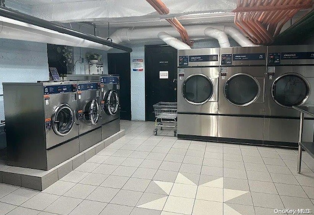 laundry area featuring separate washer and dryer