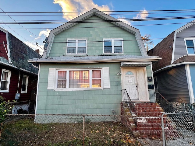 view of bungalow-style house