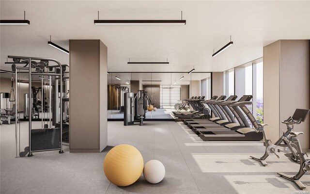 131-02B 40th Rd Unit 20S, Flushing, NY 11354 - view of workout area