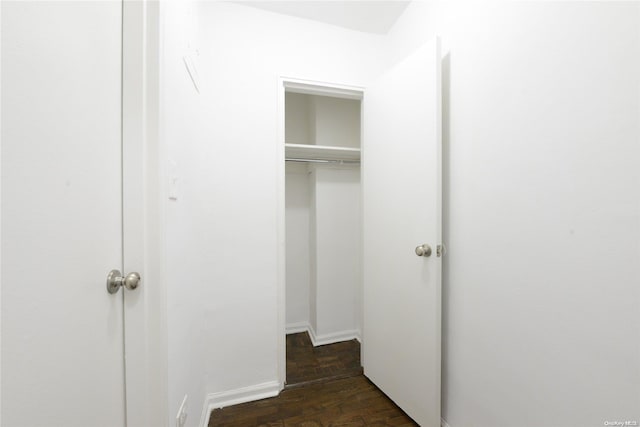 view of closet