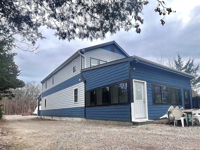 view of back of house