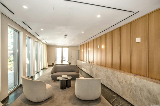 133-27 39th Ave Unit 9S, Flushing, NY 11354 - community lobby with recessed lighting