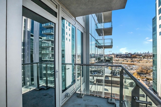 133-27 39th Ave Unit 9S, Flushing, NY 11354 - balcony with a view of city