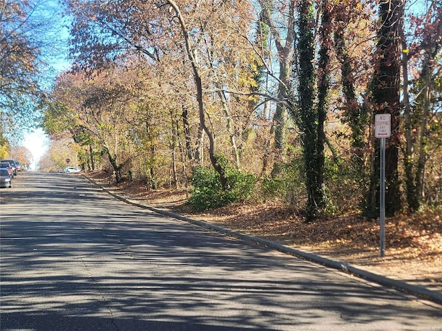 view of road