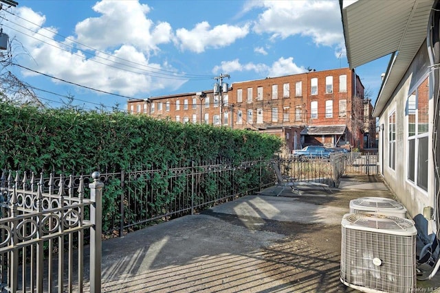 view of patio / terrace with cooling unit