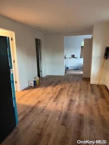 59 Port Washington Ave, Sound Beach, NY 11789 - hall with dark wood-type flooring