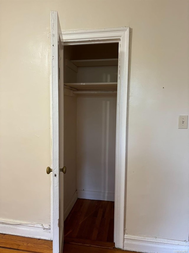 view of closet