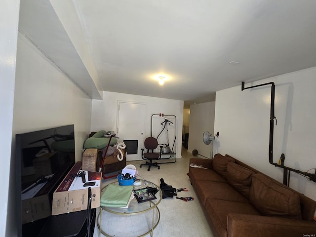 607 Ashford St, Brooklyn, NY 11207 - living area featuring tile patterned floors
