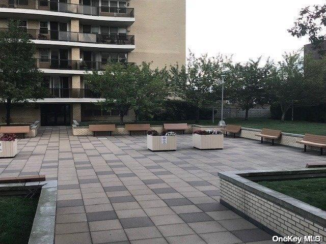 view of community featuring a patio area