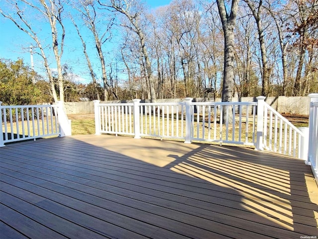 view of deck